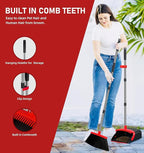 2-Pack is More economical，Broom and Dustpan， - Image 3