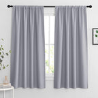 RYB HOME Blackout Curtains 63 inches Long by RYBHOME