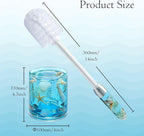 FONMY Toilet Brush and Holder Acrylic - Image 3