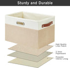 Large Collapsible Fabric Storage Bins - Image 6