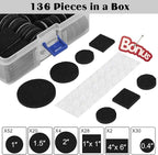 Felt Furniture Pads 136 Pieces, Felt Pads - Image 2