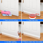 ToLanbbt Weather Stripping Silicone Door Seal Strip 2 in x 20 ft Door Draft - Image 6