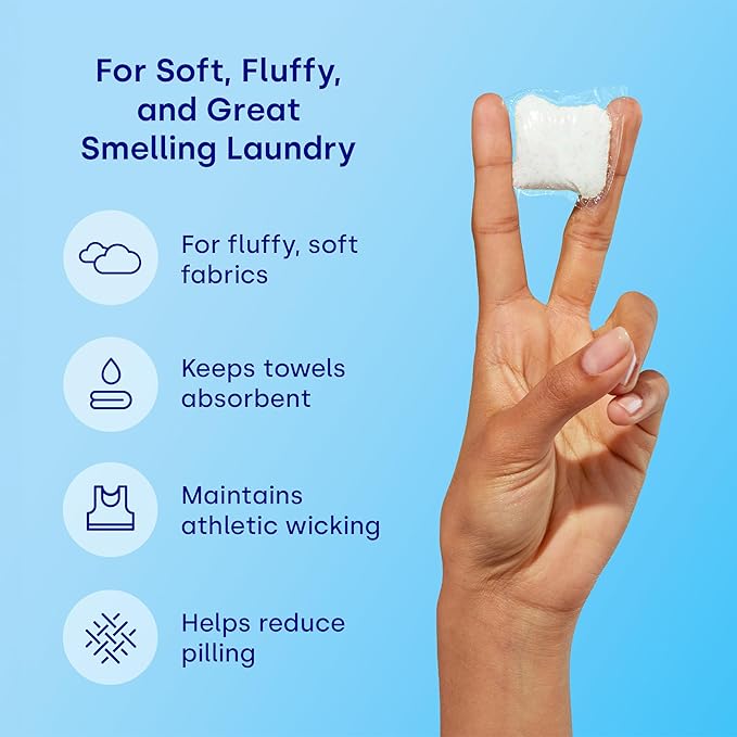 Dropps Laundry Fabric Softener Pods, Soft Fabrics - Image 3