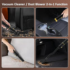 Cros 4-in-1 Mini Cordless Vacuum Cleaner, 21kPa Powerful Suction, Portable - Image 7
