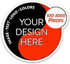 100 Custom Vinyl Stickers by DayStarCustomDesigns