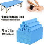 100 PCS Disposable Massage Table Sheets Spa Bed Covers 71"x31" -Non Woven - Image 6