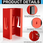 Lounsweer 2 Pcs Magnetic Glove Dispenser Holders Wall Mount Boxes of Gloves - Image 4