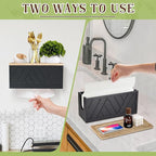 Set of 2 Paper Towel Dispenser Wall Mount, Paper Towel Holder Wall Mounted - Image 6