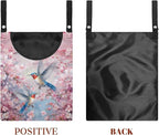 Pin Bag, Hummingbird Print Clothes Pin Hanging Bag Clothespin Storage Organizer - Image 7