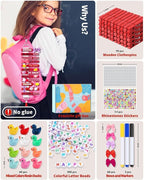 Cheer Pins for Backpack Cheer Stuff Kit 70 Red Colored Clothes Pins - Image 3