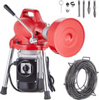 VEVOR Drain Cleaner Machine 66FT x 5/8 Inch, 250W Electric Sewer Snake Auger - Image 9