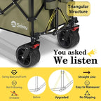 Sekey 48''L Collapsible Foldable Extended Wagon - Image 3