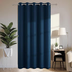 Joydeco Blackout Patio Sliding Door Curtains 84 Inches Long, Grommet Privacy by JOYDECO