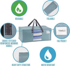 VENO 8 Pack Moving Bags for College, Heavy-Duty Storage Totes, Moving Boxes and - Image 7