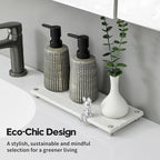Instant Dry Sink Caddy Kitchen Sink Organizer, Quick Drying Stone Tray - Image 6