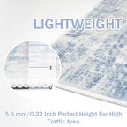 IOHOUZE Abstract Area Rugs 5x7 Ft Washable Rugs - Image 5