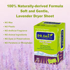 Dr.Easy Dryer Sheets Lavender Plant Based all ingredients - Image 2
