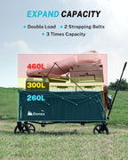 Gonex 48''L Collapsible Foldable Heavy Duty Oversized Wagon - Image 8