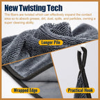 Airlab Microfiber Towels for Cars Wash Drying Extra Large Super Absorbent - Image 3