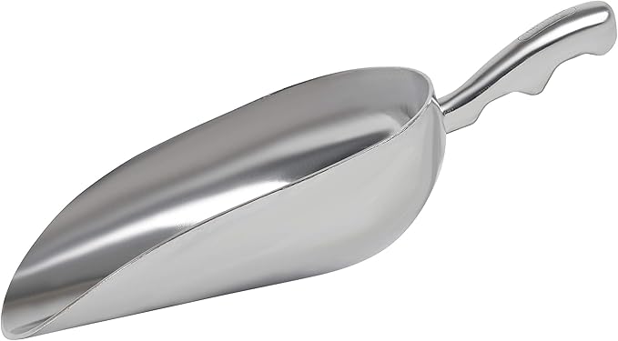 Cast Aluminum Utility Scoop - 24 oz. - Round Bottom by Nechtik