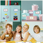 STARLIBOO Holographic Colored Labels Stickers, 3X5 Inch Removable Large Label - Image 4