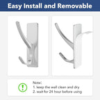 Self-Adhesive Coat Hooks for Hanging - Image 3