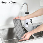 Silicone Kitchen Sink Organizer Tray - Image 7