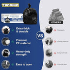 20-30 Gallon Trash Bags Black - Image 2