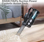 Ofuzzi H9 Pro Handheld Vacuum Cleaner, Extra-Long Crevice Tool, 40AW/13kPa - Image 2