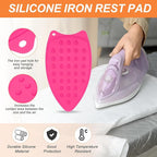 PATIKIL Silicone Iron Rest Pad, Rose Red - Image 3