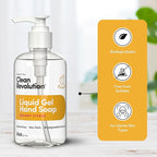 Clean Revolution Liquid Gel Hand Soap, Silky Rich Liquid, Quick Lather - Image 4