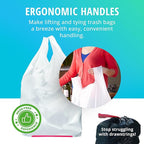Hippo Sak - Plant Based Tall Kitchen Garbage Bags - 13 Gallon Trash Bags - - Image 3