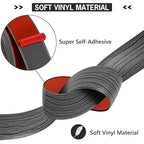 5Ft Floor Transition Strip Self Adhesive Vinyl Cover Floor Strip Flat Divider - Image 3
