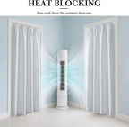 RYB HOME White Blackout Curtains - Image 4