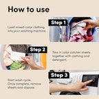 Zero Trace Color Catchers for Laundry - Image 4