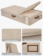 StorageWorks 2-Pack Jumbo Under Bed Storage Bins - Image 4