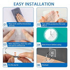 Adhesive Furniture Wall Anchors, Vinkqiado Anti Tip Furniture Safety Straps - Image 7
