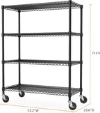 Industrial Metal 4 Tier Shelving - Image 3