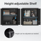 Steel Wall Cabinet, Metal Locking Wall Cabinet, Wall Hanging Metal Cabinet - Image 5