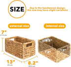 SpaceAid 8 Pack Wicker Basket, Storage Baskets - Image 3