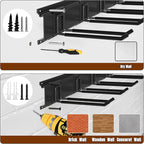 Garage Garden Tool Organizer Wall Mount, Heavy Duty Garage Tool Storage Rack 32 - Image 5