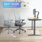 Vicwe Large Office Chair Mat for Carpeted Floors，60"X48" Rectangle Desk Chair - Image 3