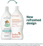 ATTITUDE Baby Dish Soap and Bottle Cleaner, EWG Verified Dishwashing Liquid - Image 2