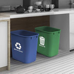 Acrimet Wastebasket Bin for Recycling and Waste, 6.75 Gallon/ 27 Quart/ 24 Liter - Image 3
