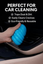 Car Cleaning Gel Pack of 2 – Reusable Car Interior Detailer Slime, Dust Remover - Image 8