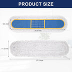 KeFanta 24" Commercial Dust Mop Replacement Heads, 3 Pack Reusable Industrial - Image 3