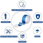Zonon 2 Rolls Aluminum Foil Tape Heat Shield Tape Barrier Adhesive Reflective - Image 3