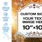 Custom Aluminum Weatherproof Metal Sign - Image 3