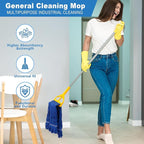 3 Pack Reusable Cleaning Heavy Duty Mop Heads Commerical Replacement Mop Heads - Image 3