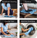 Avalon Towels Microfiber Cleaning Cloths Size 16" x 16", Highly Absorbent - Image 3